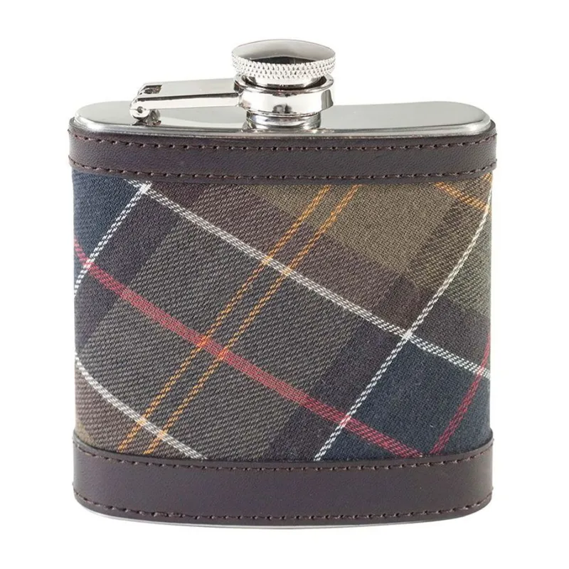 Barbour Hip Flask - Tartan